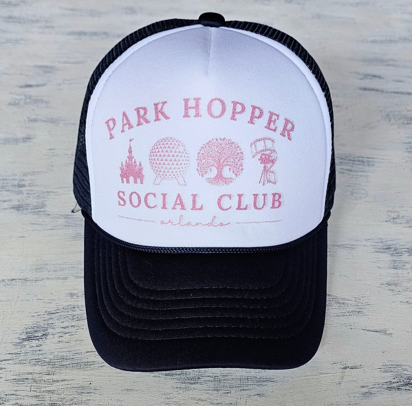 Park Hopper Social Club Navy Trucker Hat