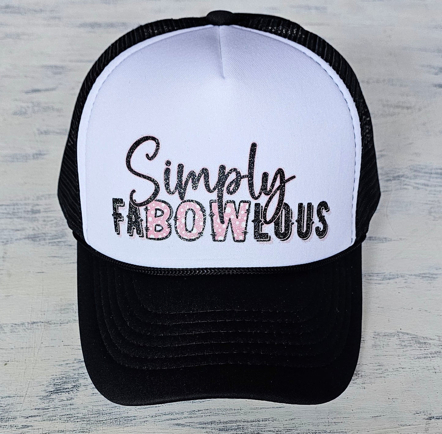 Simply FaBOWlous Trucker Hat