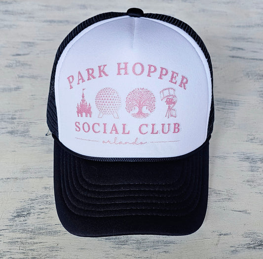 Park Hopper Social Club Navy Trucker Hat